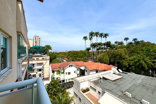Sala - varanda de apartamento para alugar com 2 quartos, 180m² em Jardim Botânico, Rio de Janeiro