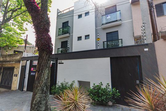 Fachada de apartamento à venda com 2 quartos, 50m² em Parque Oratório, Santo André