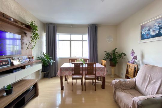 Sala de apartamento à venda com 3 quartos, 93m² em Lins de Vasconcelos, Rio de Janeiro
