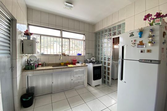 Cozinha de apartamento à venda com 3 quartos, 93m² em Lins de Vasconcelos, Rio de Janeiro