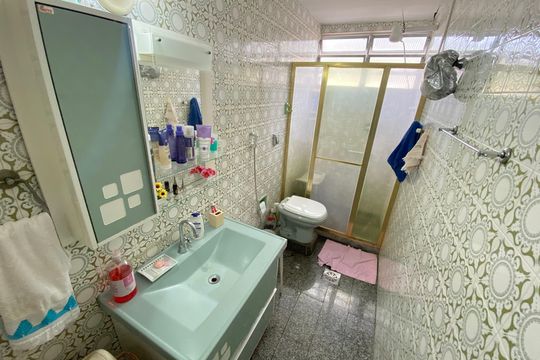 Banheiro de apartamento à venda com 3 quartos, 93m² em Lins de Vasconcelos, Rio de Janeiro