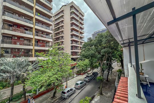 Vista Varanda Suíte master de casa à venda com 4 quartos, 280m² em Botafogo, Rio de Janeiro