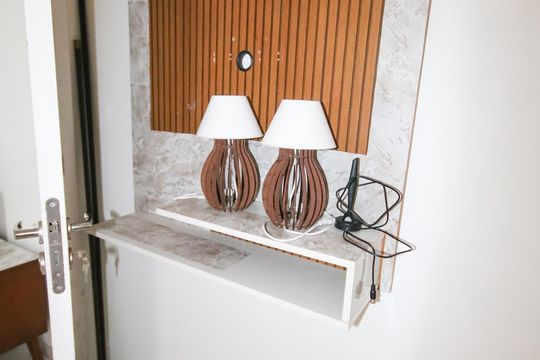 Sala de TV de apartamento para alugar com 2 quartos, 75m² em Vila Caiçara, Praia Grande