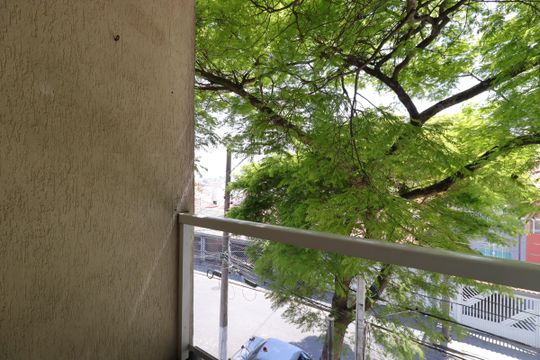Varanda da Suíte de apartamento à venda com 2 quartos, 142m² em Jardim Santo Antônio, Santo André