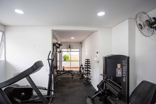 Área comum - Academia de apartamento à venda com 2 quartos, 46m² em Centro, Diadema