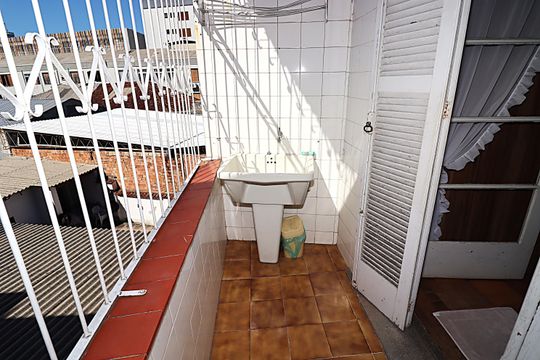 Área de Serviço de apartamento à venda com 3 quartos, 115m² em Santa Cecília, Porto Alegre
