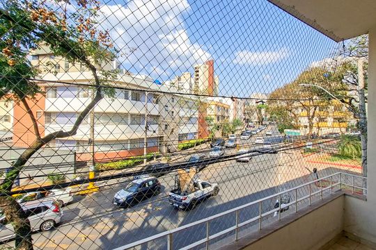 Varanda da Sala de apartamento para alugar com 3 quartos, 140m² em Sion, Belo Horizonte
