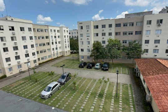 Fachada de apartamento à venda com 3 quartos, 60m² em Vargem Pequena, Rio de Janeiro