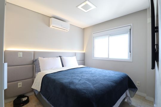 Suíte de apartamento à venda com 2 quartos, 83m² em Barra Funda, São Paulo