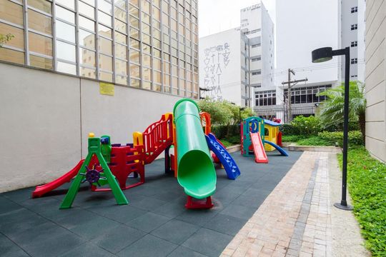 Área comum - Playground de apartamento à venda com 2 quartos, 97m² em Vila Bastos, Santo André