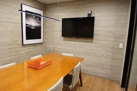 Área comum de kitnet/studio à venda com 1 quarto, 21m² em Santo Amaro, São Paulo