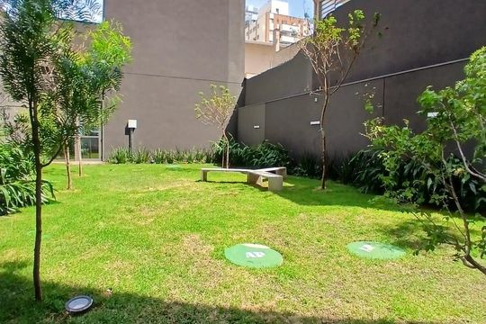 Área comum de kitnet/studio à venda com 1 quarto, 18m² em Santo Amaro, São Paulo