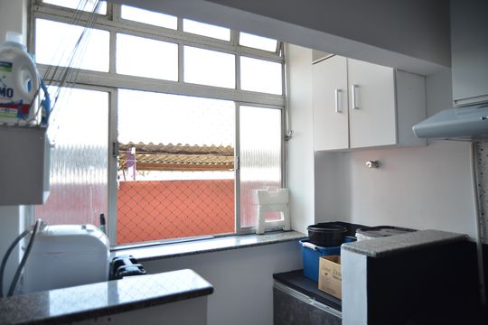 Área de Serviço de apartamento à venda com 2 quartos, 65m² em Campestre, Santo André
