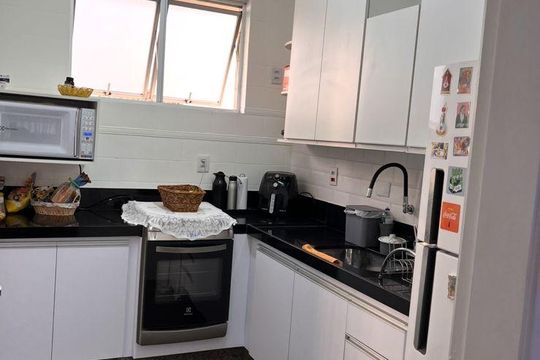 Cozinha de apartamento à venda com 4 quartos, 140m² em Gutierrez, Belo Horizonte