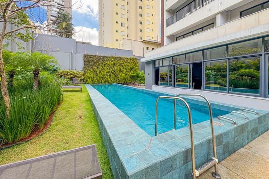 Área comum - Piscina de apartamento à venda com 1 quarto, 38m² em Paraíso, São Paulo