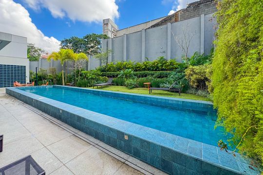 Área comum - Piscina de apartamento à venda com 1 quarto, 38m² em Paraíso, São Paulo