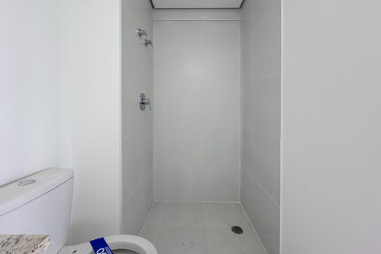 Banheiro Social de apartamento à venda com 1 quarto, 38m² em Paraíso, São Paulo