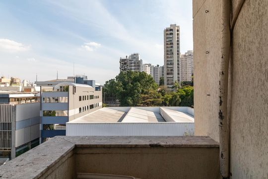 Varanda da Suíte 2 de apartamento à venda com 2 quartos, 96m² em Perdizes, São Paulo
