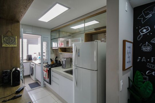 Cozinha de apartamento à venda com 2 quartos, 57m² em Vila Pirituba, São Paulo