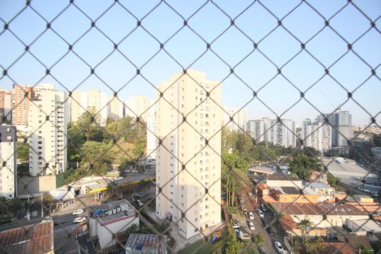 Varanda da Sala de apartamento para alugar com 2 quartos, 69m² em Vila Andrade, São Paulo