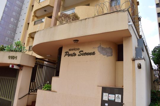 Fachada do Prédio de apartamento para alugar com 1 quarto, 56m² em Centro, Ribeirão Preto