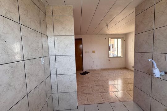 Cozinha de apartamento para alugar com 2 quartos, 54m² em Campina, São Leopoldo
