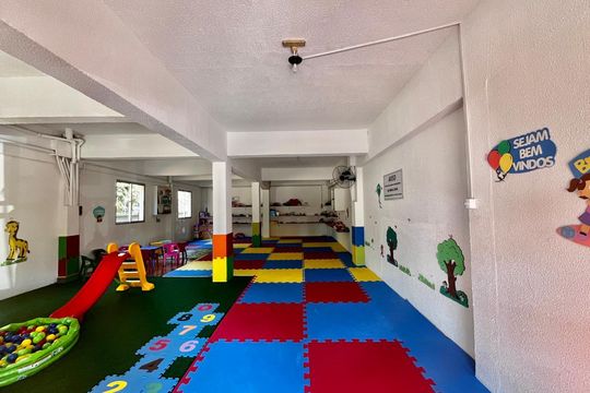 Área comum - Brinquedoteca de apartamento à venda com 3 quartos, 79m² em Vila Industrial, Campinas