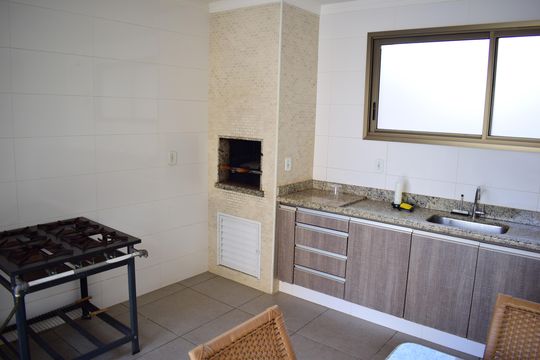 Área comum - Churrasqueira de apartamento para alugar com 3 quartos, 117m² em Jardim Botânico, Ribeirão Preto