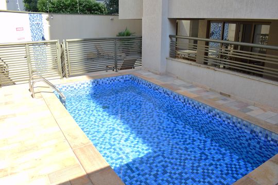 Área comum - Piscina de apartamento para alugar com 3 quartos, 117m² em Jardim Botânico, Ribeirão Preto