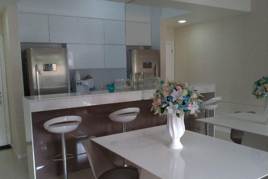 Cozinha  de apartamento à venda com 3 quartos, 130m² em Recreio dos Bandeirantes, Rio de Janeiro