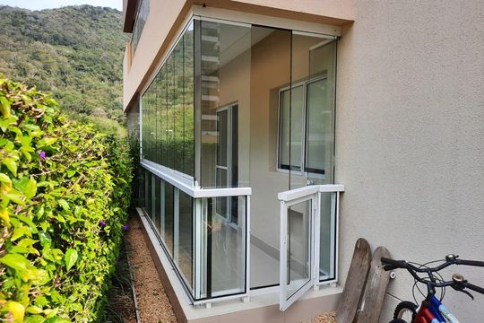Varanda da Sala de apartamento à venda com 3 quartos, 130m² em Recreio dos Bandeirantes, Rio de Janeiro
