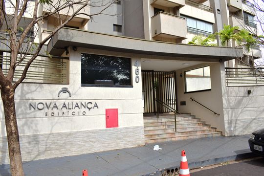 Fachada do Prédio de apartamento para alugar com 2 quartos, 77m² em Jardim Nova Alianca, Ribeirão Preto
