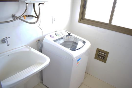 Área de Serviço de apartamento para alugar com 2 quartos, 77m² em Jardim Nova Alianca, Ribeirão Preto