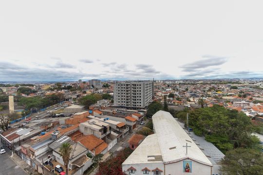 Vista Varanda da Sala de apartamento à venda com 3 quartos, 139m² em Vila Jacuí, São Paulo