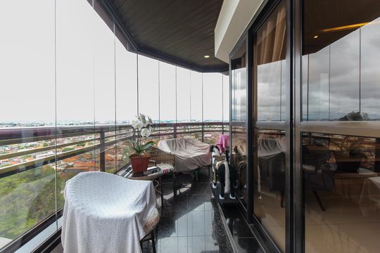 Varanda da Sala de apartamento à venda com 3 quartos, 139m² em Vila Jacuí, São Paulo
