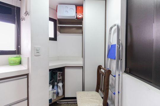 Área de Serviço de apartamento à venda com 3 quartos, 139m² em Vila Jacuí, São Paulo
