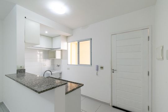 Cozinha de casa para alugar com 1 quarto, 40m² em Jardim Oriental, São Paulo