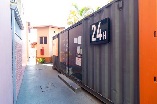Área comum - Mini Mercado de apartamento à venda com 1 quarto, 55m² em Jardim Pauliceia, Campinas