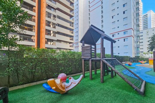 Área de Lazer de apartamento para alugar com 3 quartos, 133m² em Vila Luis Antonio, Guarujá