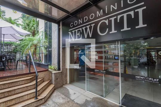 Fachada de apartamento para alugar com 1 quarto, 34m² em Itaim Bibi, São Paulo