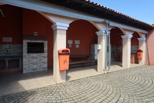 Área comum - Churrasqueira de casa de condomínio à venda com 3 quartos, 81m² em Rio Branco, Canoas