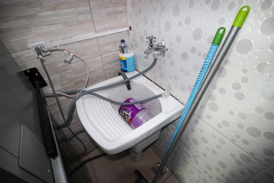 Área de Serviço de casa para alugar com 1 quarto, 400m² em Jardim Abatia, Sorocaba