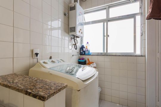 Área de Serviço de apartamento à venda com 3 quartos, 92m² em Grajaú, Rio de Janeiro