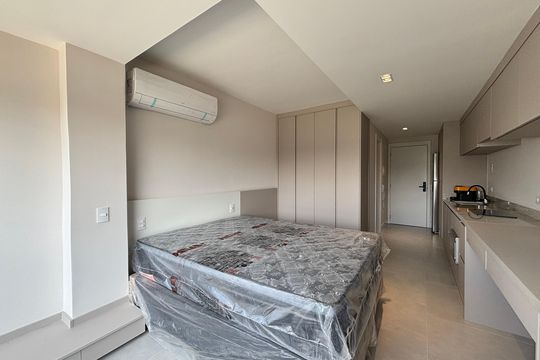 Studio de kitnet/studio para alugar com 1 quarto, 40m² em Indianópolis, São Paulo