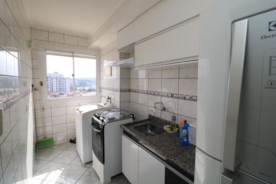 Cozinha de apartamento à venda com 2 quartos, 64m² em Jardim Vila Formosa, São Paulo