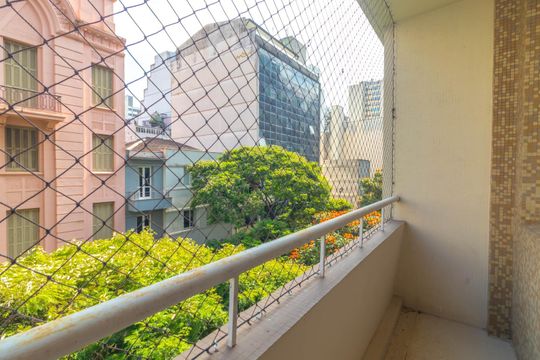 Varanda de apartamento à venda com 3 quartos, 112m² em Centro Histórico, Porto Alegre