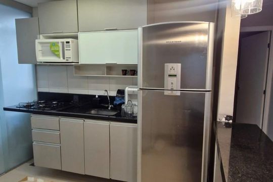 Cozinha de apartamento para alugar com 2 quartos, 45m² em Recreio dos Bandeirantes, Rio de Janeiro