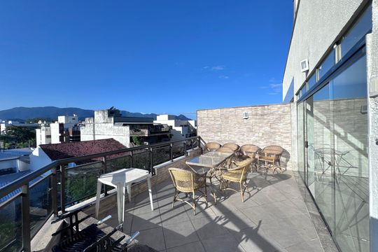 Varanda de apartamento para alugar com 3 quartos, 209m² em Recreio dos Bandeirantes, Rio de Janeiro
