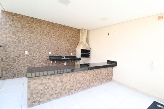 Área comum - Churrasqueira de apartamento para alugar com 2 quartos, 47m² em Grand Ville, Uberlândia