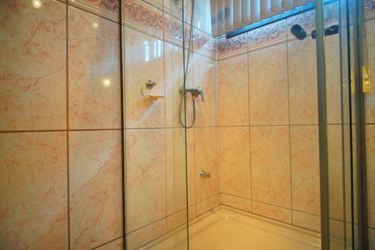 Banheiro da Suíte de apartamento à venda com 3 quartos, 140m² em São Sebastião, Porto Alegre